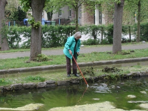 Fischer bei der Arbeit